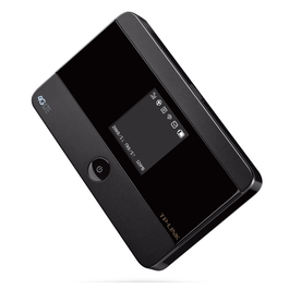 TP-LINK M7350 Routeur mobile 4G LTE avec WiFi et batterie intégrée - Noir