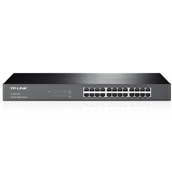 TP-Link TL-SG1024 Switch Gigabit 24 ports RJ45 10/100/1000 Mbps rackable TP-Link TL-SG1024 Switch Gigabit 24 ports RJ45 10/100/1000 Mbps rackable