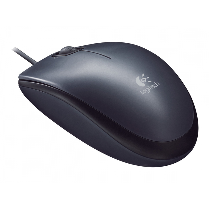 Logitech M90 Souris optique filaire ambidextre Noir