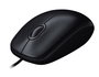 Logitech M90 Souris optique filaire USB noire