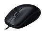 Logitech M90 Souris optique filaire ambidextre Noir