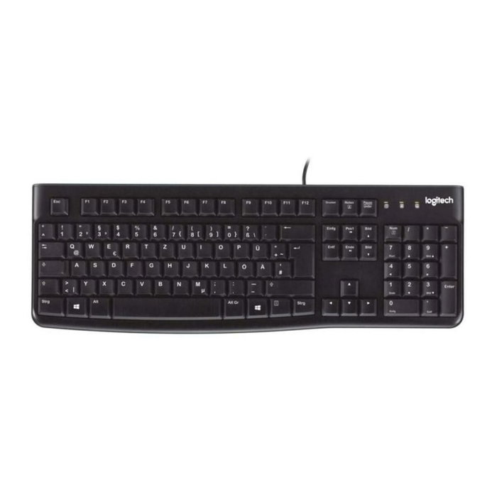 Clavier Logitech K120 Noir Espagnol Qwerty Espagnol Clavier Logitech K120 Noir Espagnol Qwerty Espagnol