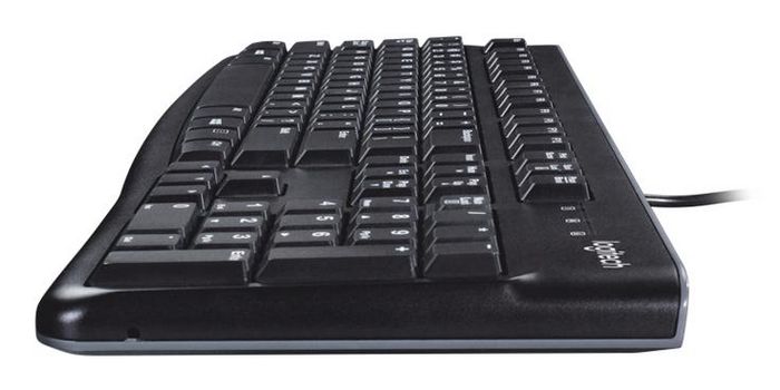 Logitech Clavier USB K120 pour Entreprise - Silencieux, Antidérapant, Pavé Numérique, Confortable et Durable