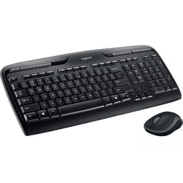 clavier et souris Logitech MK330 Noir Espagnol Qwerty