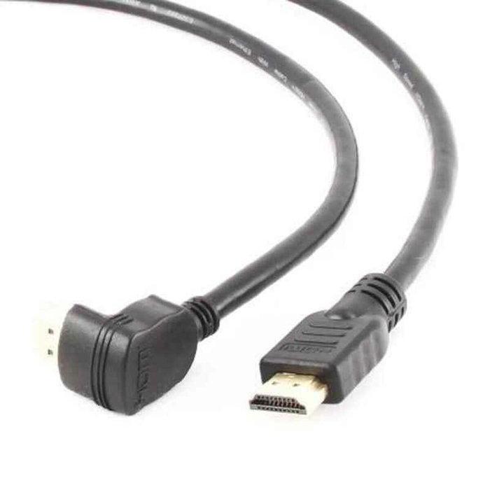 Câble HDMI Haute Vitesse GEMBIRD 4K Ultra HD Prise Mâle/Prise Mâle Noir 1,8 m