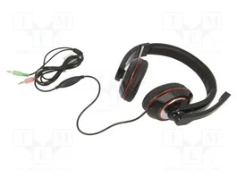 GEMBIRD MHS-001 Écouteurs avec microphone noir