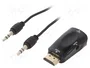 GEMBIRD Adaptateur HDMI vers VGA A-HDMI-VGA-02