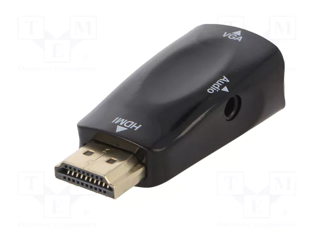 GEMBIRD Adaptateur HDMI vers VGA A-HDMI-VGA-02