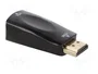 GEMBIRD Adaptateur HDMI vers VGA A-HDMI-VGA-02