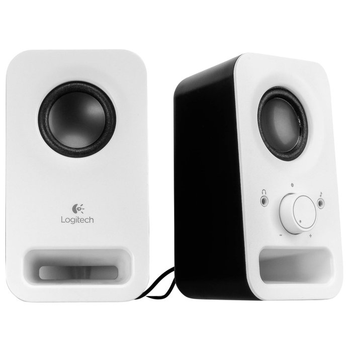 Logitech Z150 Enceintes Multimédia 2.0 Blancs 6W Logitech Z150 Enceintes Multimédia 2.0 Blancs 6W
