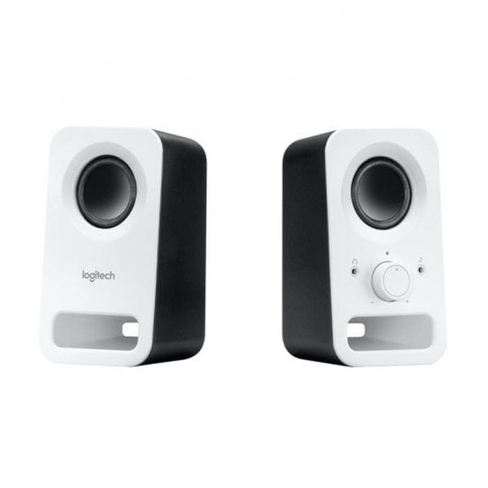 Haut-parleurs Logitech Z150 Blanc 3 W 6 W Haut-parleurs Logitech Z150 Blanc 3 W 6 W