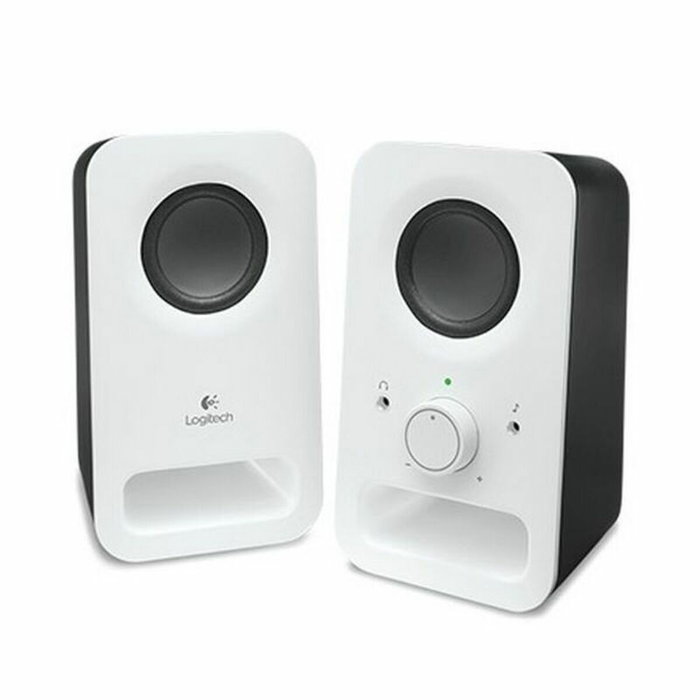 Haut-parleurs Logitech Z150 Blanc 3 W 6 W Haut-parleurs Logitech Z150 Blanc 3 W 6 W