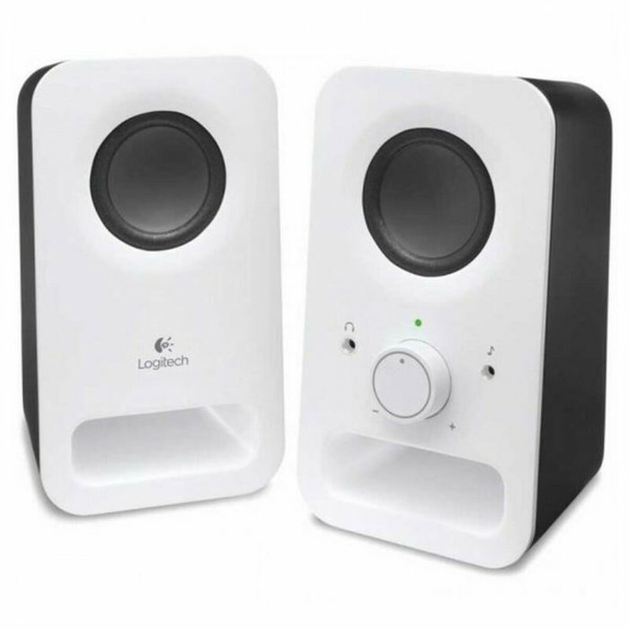 Haut-parleurs Logitech Z150 Blanc 3 W 6 W Haut-parleurs Logitech Z150 Blanc 3 W 6 W