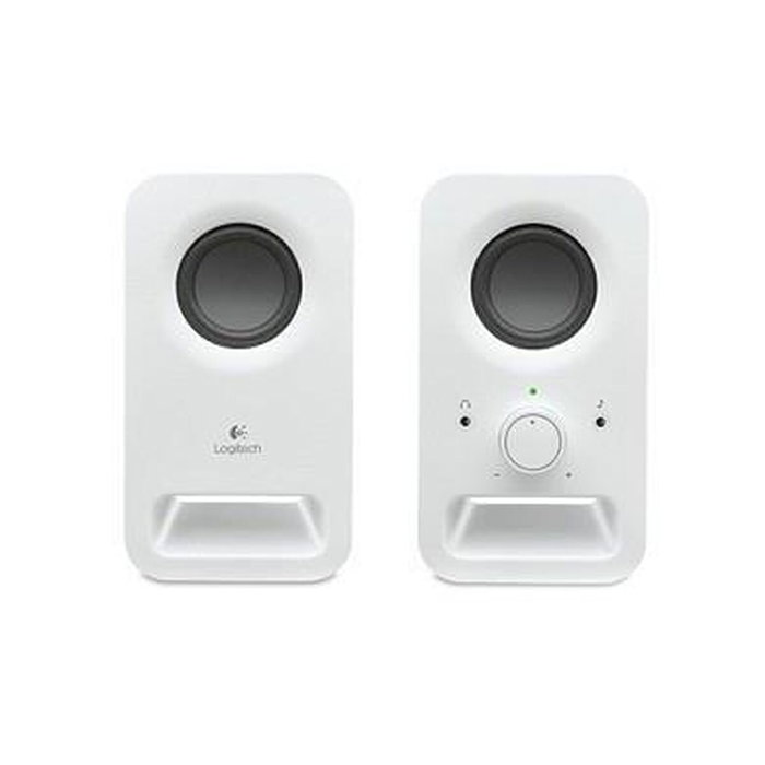 Haut-parleurs Logitech Z150 Blanc 3 W 6 W Haut-parleurs Logitech Z150 Blanc 3 W 6 W