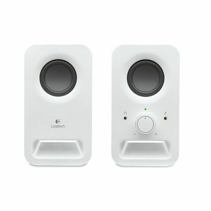 Haut-parleurs Logitech Z150 Blanc 3 W 6 W Haut-parleurs Logitech Z150 Blanc 3 W 6 W