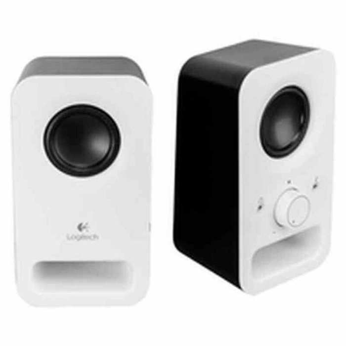 Haut-parleurs Logitech Z150 Blanc 3 W 6 W Haut-parleurs Logitech Z150 Blanc 3 W 6 W