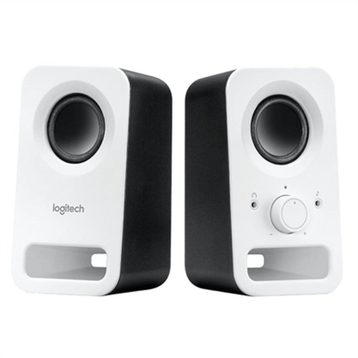 Haut-parleurs Logitech Z150 Blanc 3 W 6 W Haut-parleurs Logitech Z150 Blanc 3 W 6 W