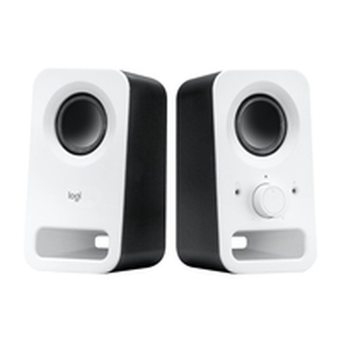 Haut-parleurs Logitech Z150 Blanc 3 W 6 W Haut-parleurs Logitech Z150 Blanc 3 W 6 W