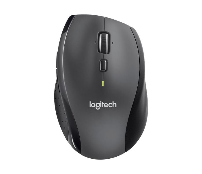 Logitech M705 Souris Sans Fil Marathon avec 3 Ans d'Autonomie, Défilement Rapide, Récépteur USB Unifying, pour Windows et Mac