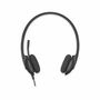 Logitech H340 - Casque audio avec microphone USB, noir (réf. 981-000475)