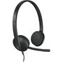 Casques avec Microphone Logitech 981-000475 Noir