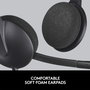 Casques avec Microphone Logitech 981-000475 Noir