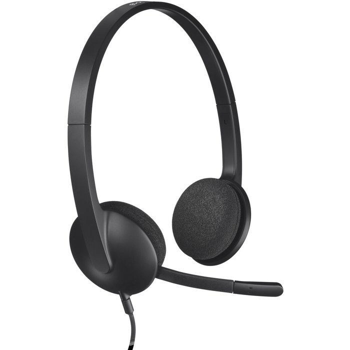 Casques avec Microphone Logitech 981-000475 Noir