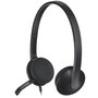 Casques avec Microphone Logitech 981-000475 Noir