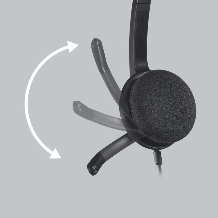 Casques avec Microphone Logitech 981-000475 Noir