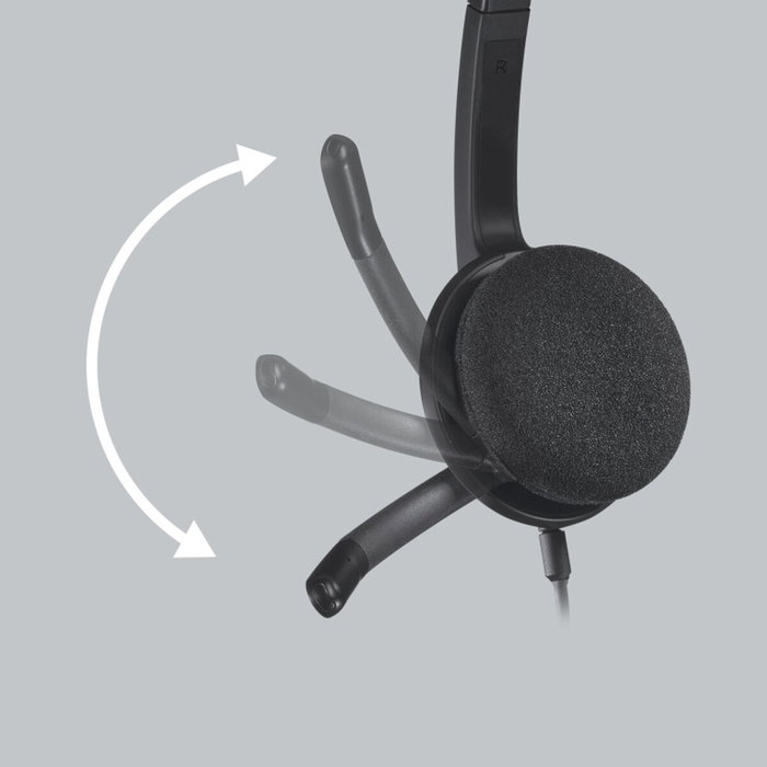 Casques avec Microphone Logitech 981-000475 Noir