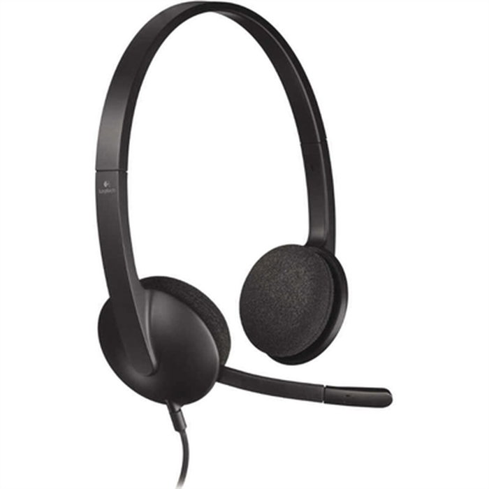 Casques avec Microphone Logitech 981-000475 Noir