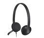 Logitech - Casque USB H340 avec microphone anti-bruit et bandeau réglable pour PC et Mac - Son stéréo numérique