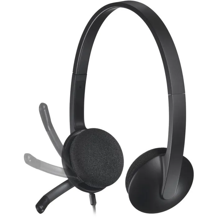 Logitech H340 Casque USB Noir Logitech H340 Casque USB Noir