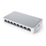 TP-Link Commutateur Ethernet Bureau 8 Ports 10/100 Mbps Fast Ethernet Switch TL-SF1008D avec Technologie Éco-Énergétique, Plug & Play