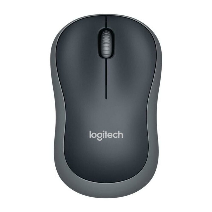 Souris sans-fil Logitech LGT-M185G Noir Gris 1000 dpi