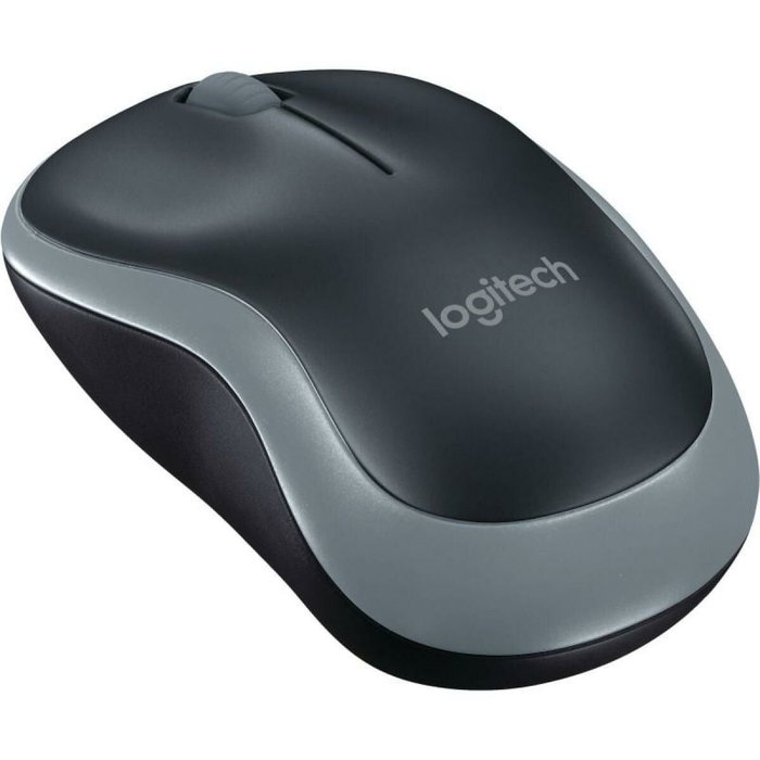 Souris sans-fil Logitech LGT-M185G Noir Gris 1000 dpi