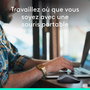 Logitech M185 Souris Sans Fil Optique Gris - 1 An d'Autonomie, Nano Récepteur USB, Compatible Windows/Mac, Ambidextre