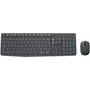 Clavier et souris sans fil Logitech 920-007919 Noir Gris Espagnol Qwerty