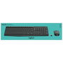 Clavier et souris sans fil Logitech 920-007919 Noir Gris Espagnol Qwerty