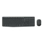 Clavier et souris sans fil Logitech 920-007919 Noir Gris Espagnol Qwerty