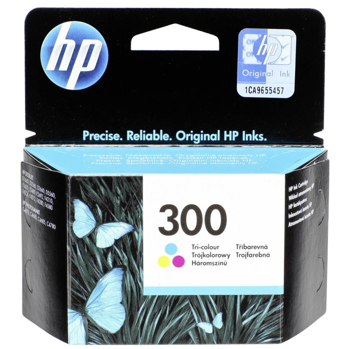 HP Cartouche d'encre 300 Tri-couleur CC643EE