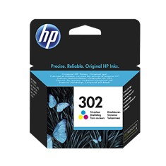 HP Cartouche d'encre Tricolore 302 F6U65AE Originale