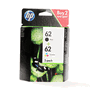 HP 62 Multipack Noir et Couleurs (N9J71AE)