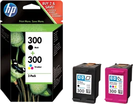 HP HP 300 Pack de cartouches d'encre Noir et Couleur (CN637EE)