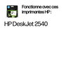 HP - Cartouche d'encre authentique 301XL noir grande capacité - Haut rendement (environ 430 pages) pour imprimantes HP