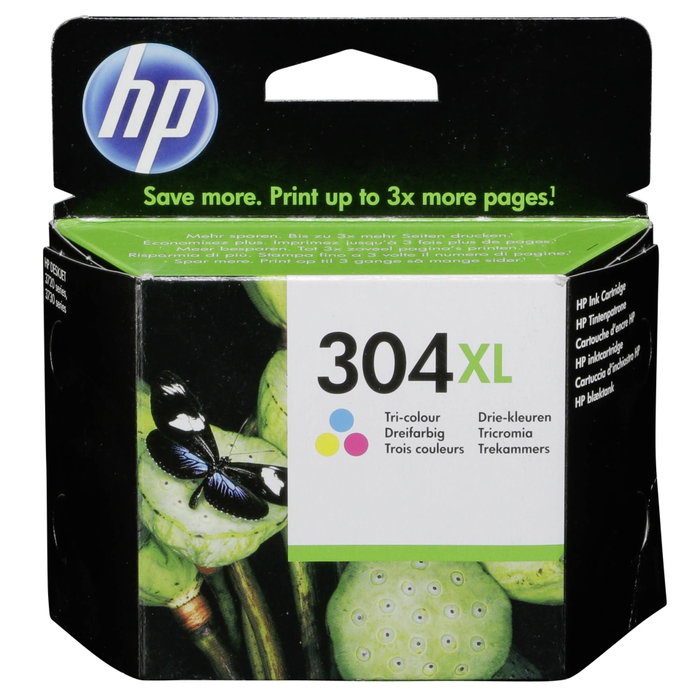 HP Cartouche d'encre 304XL Tricolore N9K07AE HP Cartouche d'encre 304XL Tricolore N9K07AE