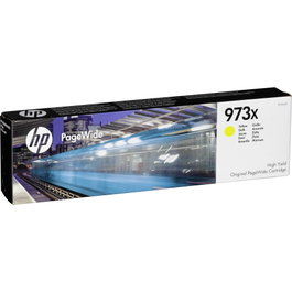 HP 973X Cartouche d'encre Jaune XL (F6T83AE)