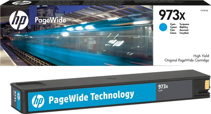 HP 973X Cartouche d'encre Cyan XL (F6T81AE)