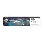 HP Cartouche d'encre cyan authentique 913A (F6T77AE) pour imprimantes PageWide 377, 452 et 477 - Pack de 1