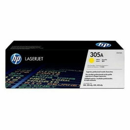 HP Cartouche de toner 305A Jaune (CE412A)